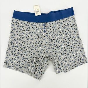 Aerie Women’s Blue Patterned Boxer Briefs